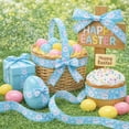 thumbnail image 6 of Gumesh Easter Carrot Egg and Bunny Patterned Ribbon, 1.5 Inch x 15Ft Grosgrain Craft Ribbon for Gift Wrapping, DIY Bows, Bouquet Wrapping, Wreath Decoration, 6 of 6
