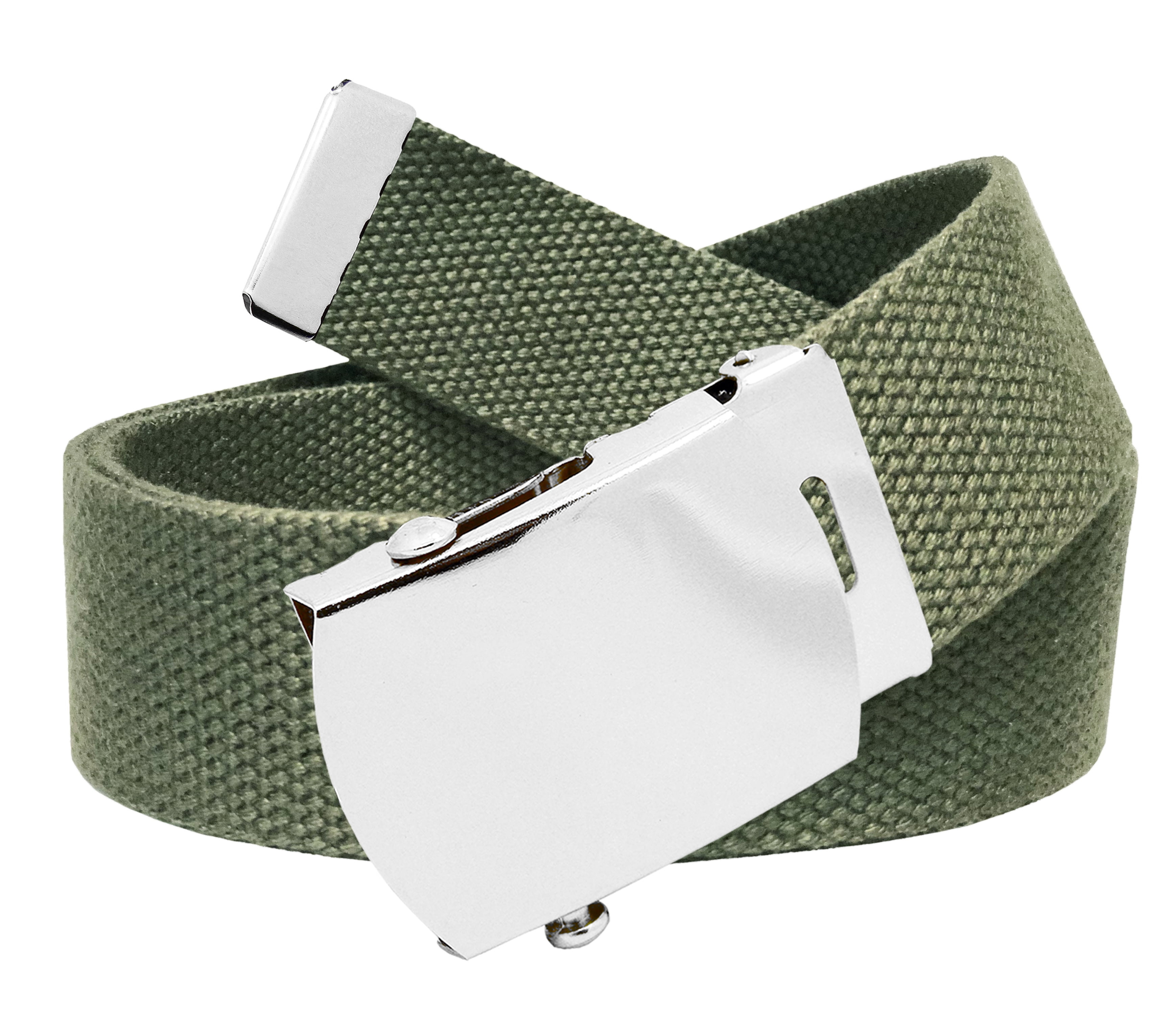 Build A Belt All Sizes Men's Golf Belt in 1.5 Silver Slider Belt