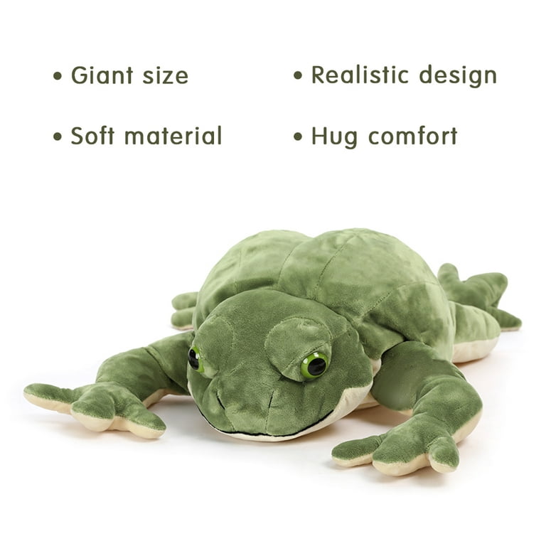 MorisMos Giant Frog Stuffed Animal Frog Plush, Large Stuffed Frog Plus –  EveryMarket