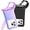 A1-Iridescent Purple and Black, variant on Floatable Waterproof Phone Pouch Case for iPhone 17 16 Pro Max/15/14/13/12, IP68 Travel Cellphone Dry Bag Beach Cruise Ship Essentials Bags with Crossbody Lanyard, Iridescent Purple - 7″