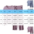 thumbnail image 3 of Jamicy Womens Lounge Set 2026 Summer Comfy 2 Piece Outfits Oversized Crew Neck Short Sleeve Tops & Wide Leg Pant Matching Sets Clothing, 3 of 5