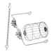 thumbnail image 4 of Porta heno para conejos, contenedor con estructura de acero inoxidable, comedero de heno para conejos para alimentar cobayas, hámsters y chinchillas, 4 of 7
