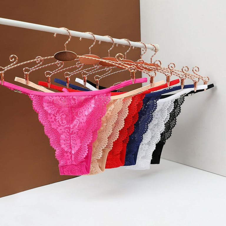 JDEFEG Lace Panties Lace Underwear for Women Bikini Panties Ladies
