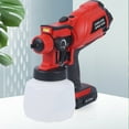 thumbnail image 6 of LED Cordless Electric Paint Sprayer High Pressure Handheld Spray Gun 20V 1200ml, 6 of 17