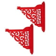 thumbnail image 4 of 2x soporte colgante de farol para puerta para decoración de boda china, perchas de farol rojo, ganchos de farol para pared interior, año Nuevo BLESIY perchas de linterna, 4 of 8