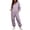Purple, variant on Women's Fleece Lined Hooded Jumpsuit Long Sleeve Zip Up One Piece Tracksuit Loose Fit Soft Warm Cozy Fall Winter Loungewear Y2K Streetwear with Pockets Wine
