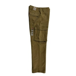 2023Rene♡Super Stretch Pants 38 36 36 x 32 in. Mens Super Stretch Slim Pants, Dark Khaki - Pack