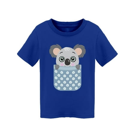 

Cute Koala Peeking Inside Pocket T-Shirt Toddler -Image by Shutterstock 2 Toddler