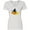 AA-White, variant on Inktastic Funny Goldfish with Shark Fin Women's V-Neck T-Shirt