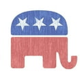 thumbnail image 2 of CafePress - Old Republican Elephant Mug - 11 oz Ceramic Mug - Novelty Coffee Tea Cup, 2 of 3