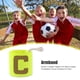 thumbnail image 1 of Brazalete de competición de líder de banda de capitán de fútbol para niños (verde), 1 of 3