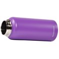 thumbnail image 4 of BalanceFrom Double-Wall Vacuum Insulated Stainless Steel Water Bottle, 3 Caps Included, Wide Mouth and Standard Mouth, Multiple Colors and Sizes, 4 of 9
