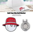 thumbnail image 3 of Ball Marker Hat Clips, Removable  Anti Rust Marker Hat Clip For Women Men Adults, 3 of 8