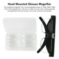 thumbnail image 3 of Head Mounted Magnifying Glasses, Headband Magnifier Glasses 3 LED Light 3.7V Rechargeable  for Home Reading Room, 3 of 8