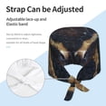 thumbnail image 3 of Easygdp Ball Phyton Snake Men Women Adjustable Cap Working Hat Tie Back Cap, Work Cap, 3 of 7