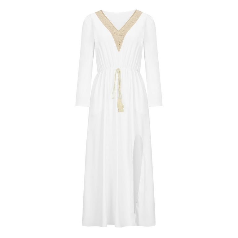 thick white dress shirt White Laydown Dress Shirt