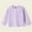 X-249Purple, variant on ZHOGXU Big Kids Girls T Shirts Long Sleeve Crew Neck Solid Color Comfortable Breathable Basic Tees Tops For Fall Winter Daily Wear Beige 2-3 Years