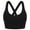 Black, variant on Tombo Womens Core Medium Impact Bra
