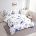 thumbnail image 3 of Homewish Daisy Flowers Twin Bedding Sets 7-Piece for Female Men Adults,Abstract Gradient Blossoms Bedding Comforter Set Microfiber,Spring Garden Breathable Sheet Sets,Breathable Home Decor, 3 of 8