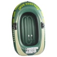 thumbnail image 3 of Flotadores inflables del kayak del barco inflable, barco flotante al aire libre del PVC para los viajes, al aire libre, que transportan barco para 1 persona DYNWAVEMX Bote inflable, 3 of 8