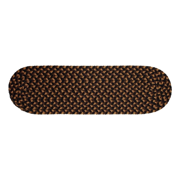 Rhody Rug Mayflower Brown Fudge S/T's Set-of-13