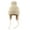 Beige, variant on Toddler Kids Winter Hat Baby Beanie with Earflap Lined Warm Soft Winter Hats for Girls Boys