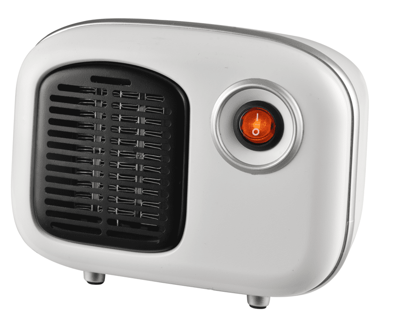 WHITE NEW Ceramic Heater Personal Portable Soleil Electric Space Heater Small