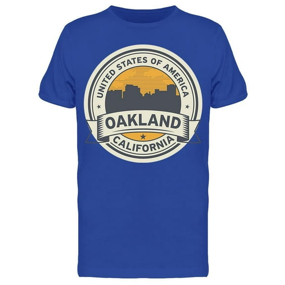 Usa Oakland Ca City Silhouette Tee Men's -Image by Shutterstock