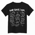 thumbnail image 4 of TOWED22 Kids Cotton Plain T-Shirt Lightweight T Shirt Short Sleeve Boys Girls Tee Tops Classic Casual Shirts for Age 3-14 Years(Black,3-4 Y), 4 of 4