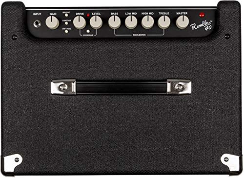 Fender Rumble 40 Bass Combo Amplifier w/ Instrument Cable