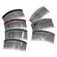 thumbnail image 3 of 7 Pcs Combs Women Cellulose Hair Comb Rhinestone Hair Combs Bridal Side Comb, 3 of 3