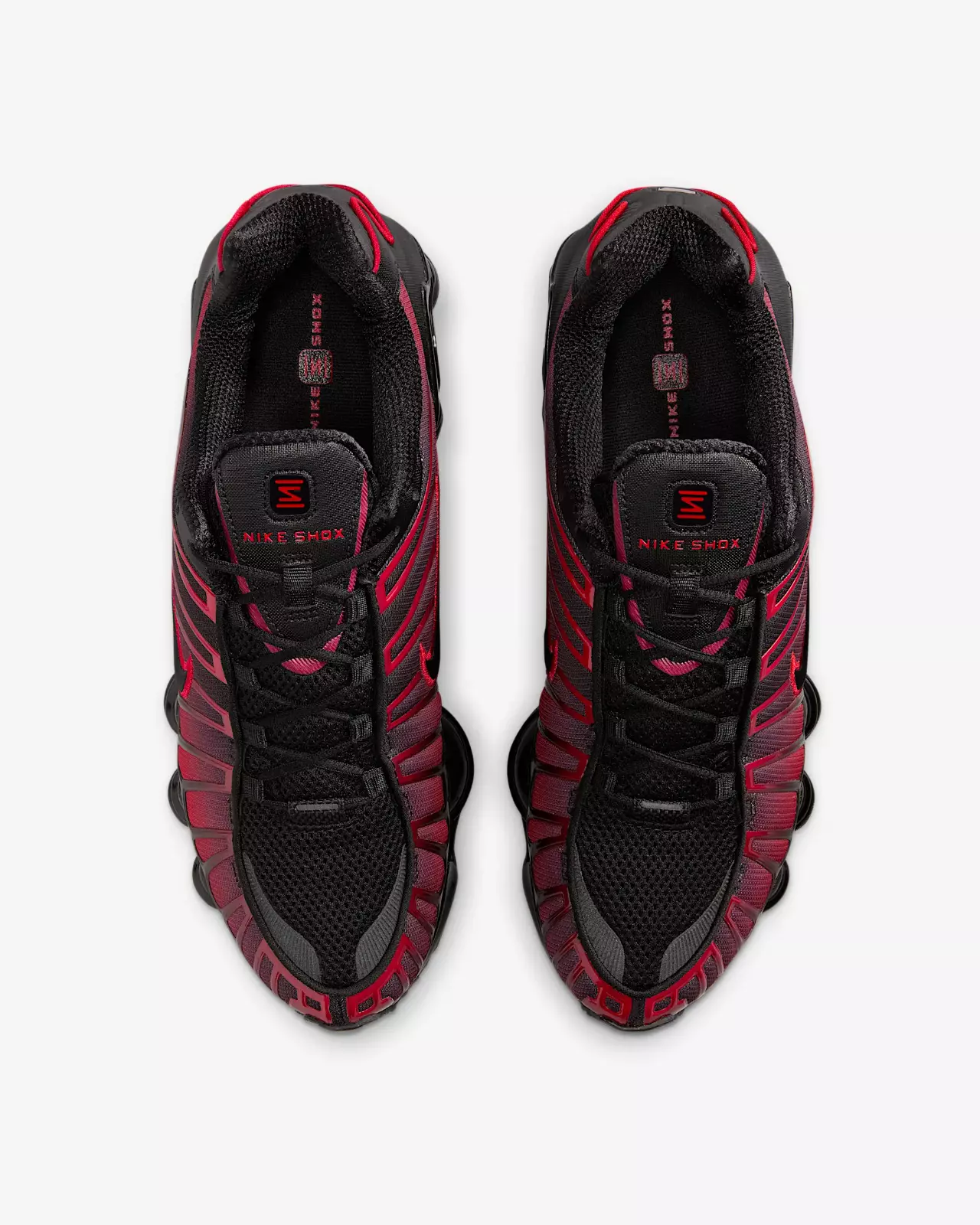 Nike Shox TL Men's Shoes in Black/University Red Trainers - Walmart.ca
