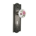 thumbnail image 4 of Nostalgic Warehouse Mearos_Prv_234_Kh Vintage Cottage Porcelain Painted Rose Privacy Door, 4 of 6