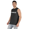 thumbnail image 4 of Inkmeso Men's Tshirt Printed Graphic "Funcle" Tshirt For Funny Daddy Round Neck Cotton Jersey Shirt, 4 of 7