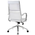 thumbnail image 3 of Scranton & Co Modern High Back Office Chair in White, 3 of 4
