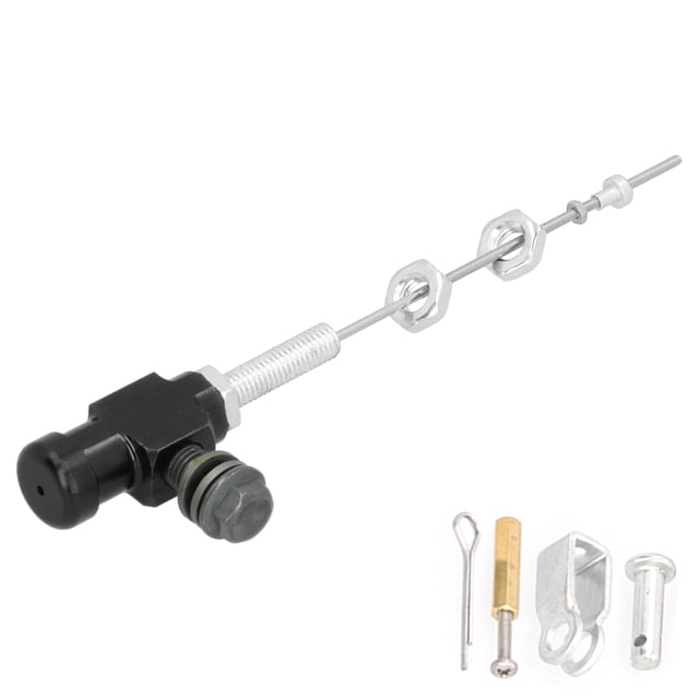 Bomba de Freno de Varilla de Cilindro Maestro de Embrague Hidráulico, M10x1.25 mm, Aleación de Aluminio, Accesorios para Motocicleta Atv Dirt Bike