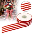 thumbnail image 2 of Patriotic Ribbon, Red White Blue Striped 4th of July Ribbon for Wreaths, Bows, Crafts, Independence Day Memorial Day Veterans Day Decorations, 2 of 9