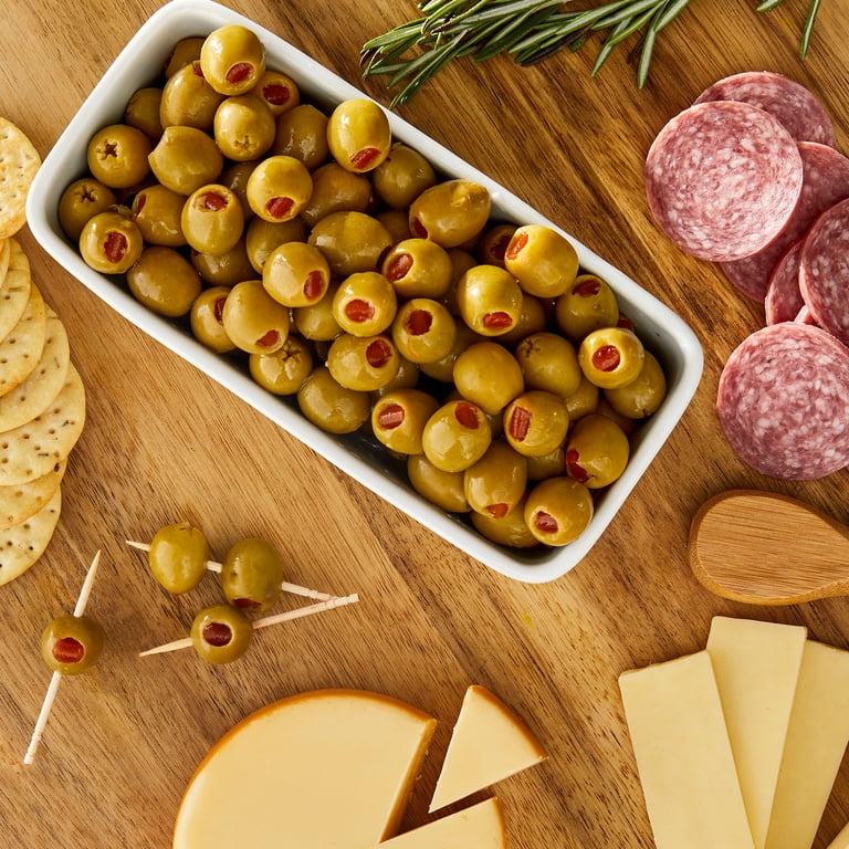 Great Value Stuffed Manzanilla Olives with Minced Pimento, 7 oz
