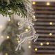 thumbnail image 5 of Adornos navideños de cristal para decorar árboles: adornos de carámbanos de ciervo acrílicos colgantes con colgantes en forma de gota, accesorios para fiestas en el hogar, 5 of 5