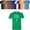 Green, variant on Time to Wine Down Adult Unisex Men's/Women's T Shirt Tee Assorted Colors and Sizes