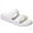 White, variant on ANLUKE Kids Girls Comfort Slides Soft Sandals for Boys with Adjustable Two Buckle, Sizes 10-4