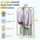 thumbnail image 2 of Bolsas para ropa LANDNEOO, 6 unidades, transparentes, para colgar la ropa, 2 of 6