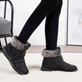 thumbnail image 6 of QISIWOLE Snow Boots Short Boots Winter Cotton Boots Plus Velvet Warm Women's Boots,Sales, 6 of 9