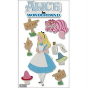 Disney Movie Dimensional Stickers, Alice In Wonderland/Alice