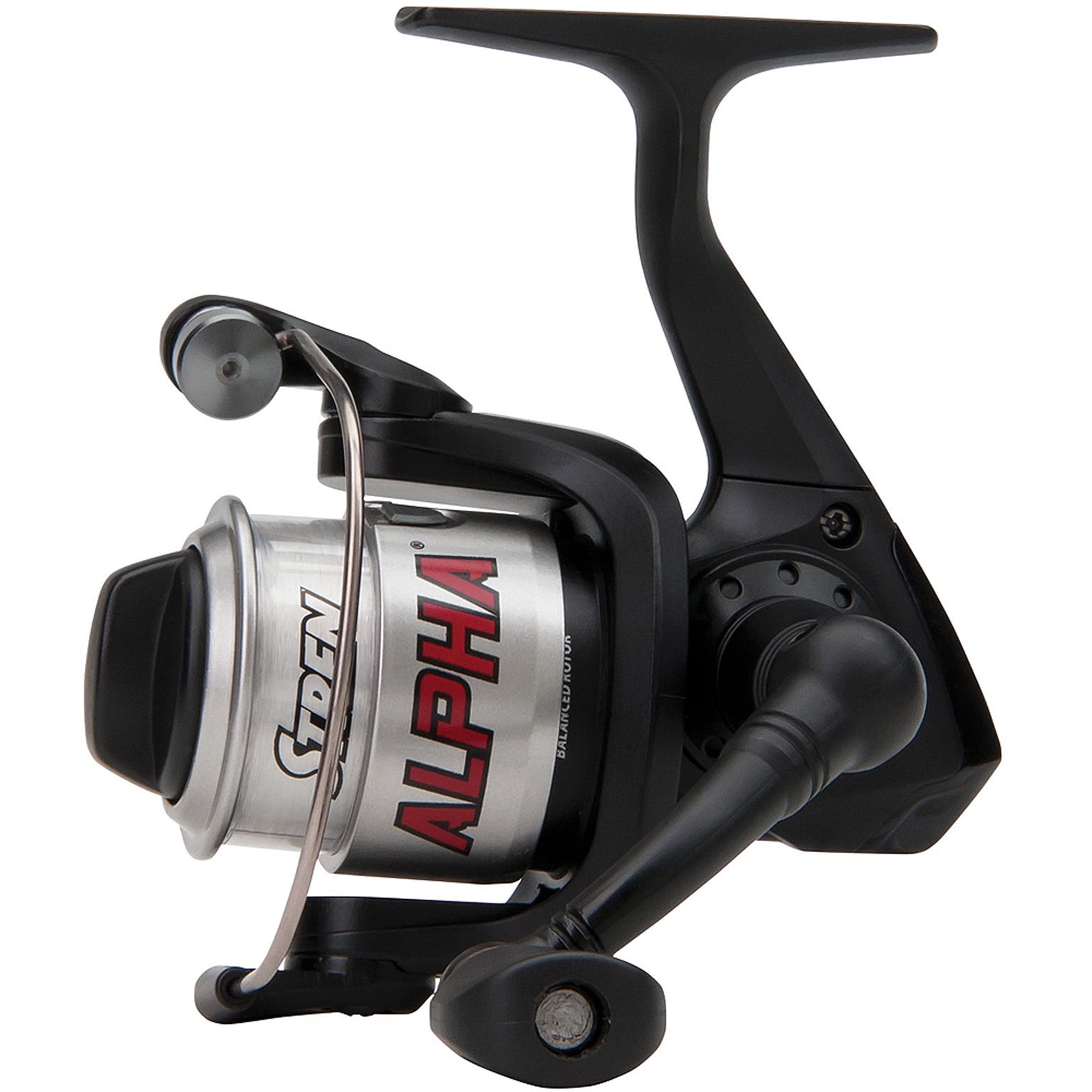 shakespeare alpha low profile baitcast reel and fishing rod combo
