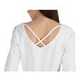 thumbnail image 6 of Inkmeso Long Sleeve Cotton Tshirt Street Style Wear Scoop Neck Tee Shirt For Women Wear, 6 of 7