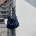 thumbnail image 2 of Bolso cruzados casuales de mensajero de moda de mezclilla de mano de gran capacidad, 2 of 7