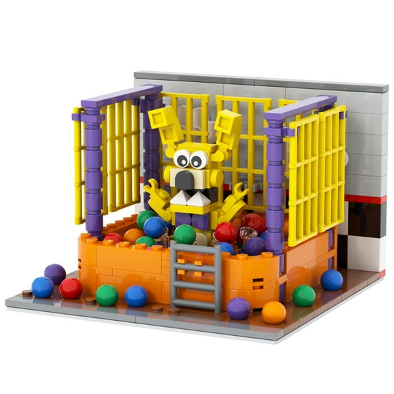MOOXI FNAF Into the Pit Building Set,Creative Cute Building Blocks Children Kit,Gifts for Kids(294pcs)