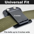 thumbnail image 5 of Clip de cinturón de taladro de perfil bajo para taladro inalámbrico, soporte de cinturón de taladro resistente, funda de gancho para destornillador de impacto, pistola de clavos, 5 of 5