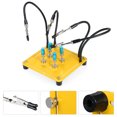 thumbnail image 2 of Tignapoo KKmoon Universal Adjustable Soldering Station Clamp - Versatile Workbench Tool for Electronics Repair, Featuring 4 Flexible Arms, Magnetic Supports, and Durable Metal Base, 2 of 6